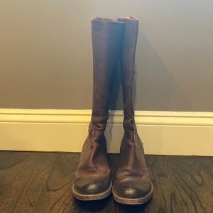 Lucky brand high boots. Small heel